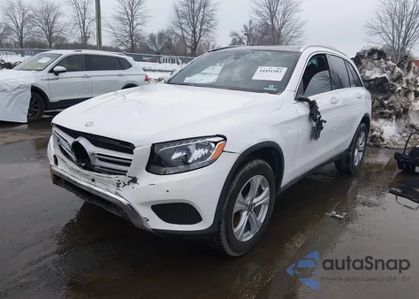 2017 Mercedes-Benz Glc 300 4Matic z USA, uszkodzony, nr VIN WDC0G4KB3HV003503